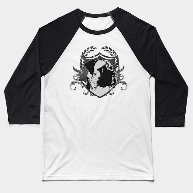 Boerboel - South African Mastiff Baseball T-Shirt by Nartissima